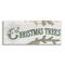 Stupell Industries Christmas Trees Ornate Letters Canvas Wall Art